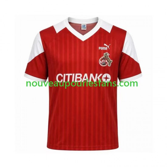 Maillot FC Cologne 1992 1993 Rétro Homme Tenue Extérieur Manche Courte