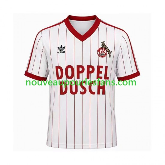 Maillot FC Cologne 1982 1983 Rétro Homme Tenue Domicile Manche Courte