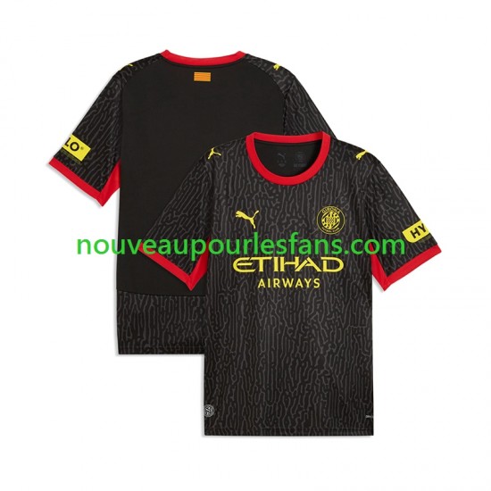 Maillot Girona Homme Tenue Extérieur 2026-2027 Manche Courte