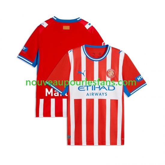 Maillot Girona Homme Tenue Domicile 2026-2027 Manche Courte