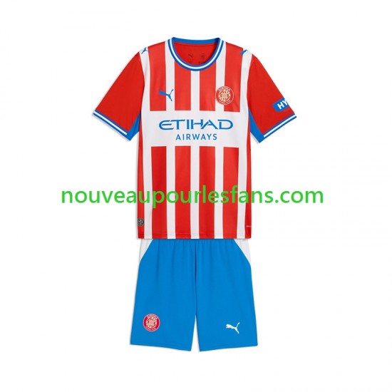 Maillot Girona Enfant Tenue Domicile 2026-2027 Manche Courte