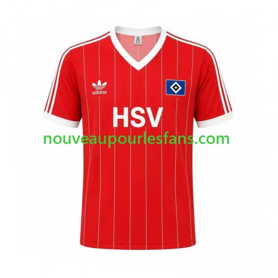 Maillot Hamburger SV 1983 Rétro Homme Tenue Extérieur Manche Courte