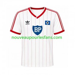 Maillot Hamburger SV 1984 Rétro Homme Tenue Domicile Manche Courte