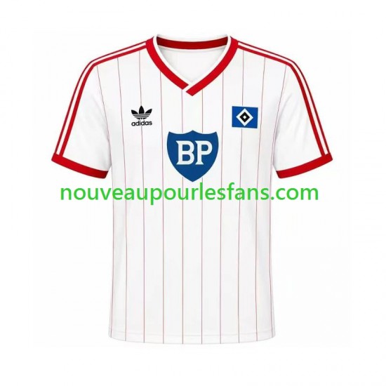 Maillot Hamburger SV 1984 Rétro Homme Tenue Domicile Manche Courte