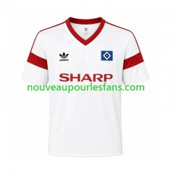 Maillot Hamburger SV 1988 Rétro Homme Tenue Domicile Manche Courte