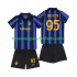 Maillot Inter Milan Alessandro Bastoni 95 Enfant Tenue Domicile 2026-2027 Manche Courte