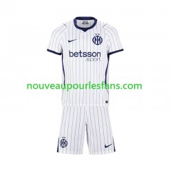 Maillot Inter Milan Enfant Tenue Extérieur 2026-2027 Manche Courte