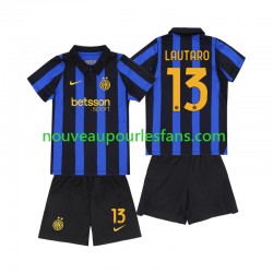 Maillot Inter Milan Lautaro Martinez 13 Enfant Tenue Domicile 2026-2027 Manche Courte