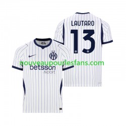Maillot Inter Milan Lautaro Martinez 13 Homme Tenue Extérieur 2026-2027 Manche Courte