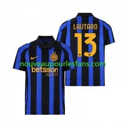Maillot Inter Milan Lautaro Martinez 13 Homme Tenue Domicile 2026-2027 Manche Courte