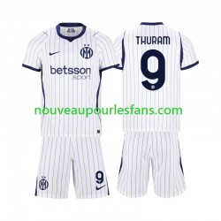 Maillot Inter Milan Marcus Thuram 9 Enfant Tenue Extérieur 2026-2027 Manche Courte