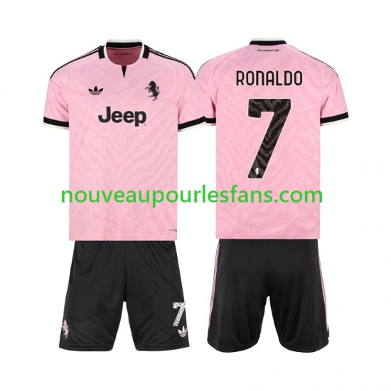 Maillot Juventus Cristiano Ronaldo 7 Enfant Tenue Extérieur 2026-2027 Manche Courte