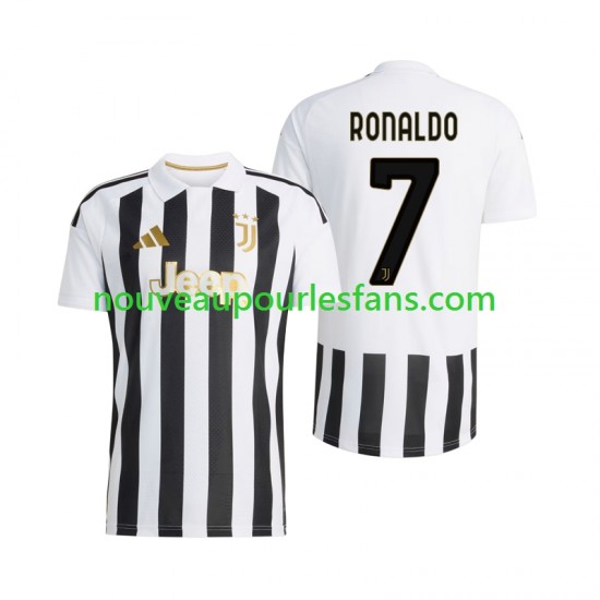 Maillot Juventus Cristiano Ronaldo 7 Homme Tenue Domicile 2026-2027 Manche Courte