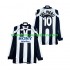 Maillot Juventus DEL PIERO 10 1997 Rétro Homme Tenue Domicile 1998 Manche Longue