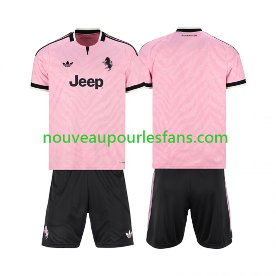 Maillot Juventus Enfant Tenue Extérieur 2026-2027 Manche Courte