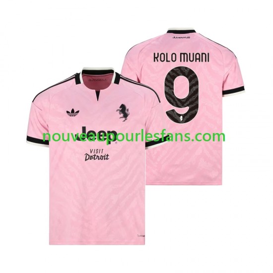 Maillot Juventus Randal Kolo Muani 9 Homme Tenue Extérieur 2026-2027 Manche Courte