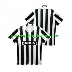 Maillot Juventus 1992 Rétro Homme Tenue Domicile 1994 Manche Courte