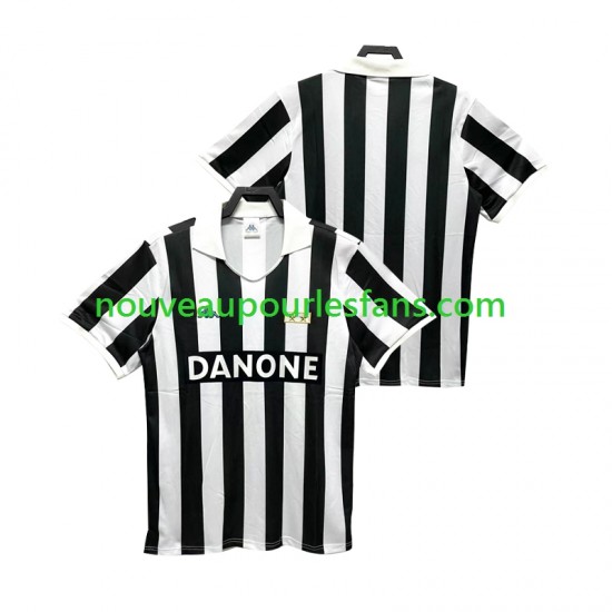 Maillot Juventus 1992 Rétro Homme Tenue Domicile 1994 Manche Courte
