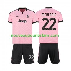 Maillot Juventus Weston McKennie 22 Enfant Tenue Extérieur 2026-2027 Manche Courte