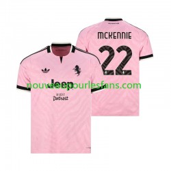 Maillot Juventus Weston McKennie 22 Homme Tenue Extérieur 2026-2027 Manche Courte