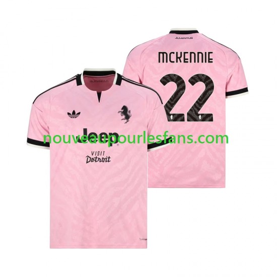 Maillot Juventus Weston McKennie 22 Homme Tenue Extérieur 2026-2027 Manche Courte