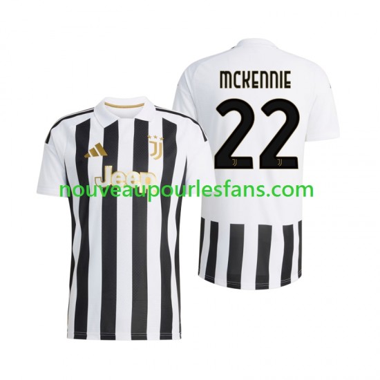 Maillot Juventus Weston McKennie 22 Homme Tenue Domicile 2026-2027 Manche Courte