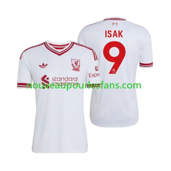 Maillot Liverpool Alexander Isak 9 Homme Tenue Extérieur 2026-2027 Manche Courte