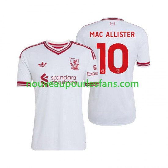 Maillot Liverpool Alexis Mac Allister 10 Homme Tenue Extérieur 2026-2027 Manche Courte