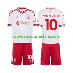 Maillot Liverpool Alexis Mac Allister 10 Enfant Tenue Extérieur 2026-2027 Manche Courte