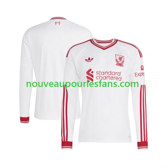 Maillot Liverpool Homme Tenue Extérieur 2026-2027 Manche Longue