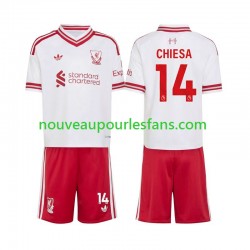 Maillot Liverpool Federico Chiesa 14 Enfant Tenue Extérieur 2026-2027 Manche Courte