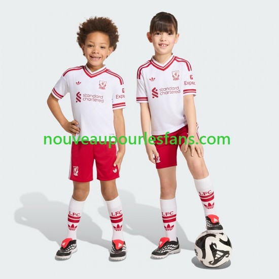 Maillot Liverpool Enfant Tenue Extérieur 2026-2027 Manche Courte