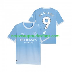 Maillot Manchester City Erling Haaland 9 Homme Tenue Domicile 2026-2027 Manche Courte