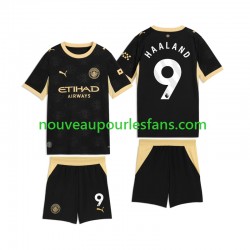 Maillot Manchester City Erling Haaland 9 Enfant Tenue Extérieur 2026-2027 Manche Courte