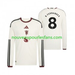 Maillot Manchester United Bruno Fernandes 8 Homme Tenue 3ème 2026-2027 Manche Longue