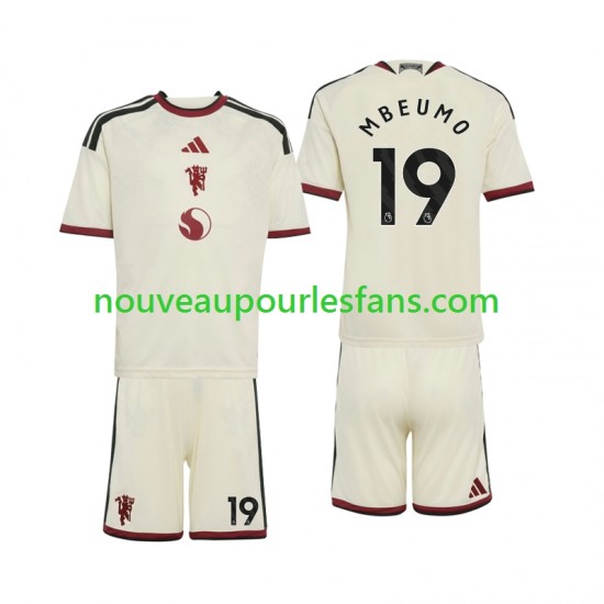 Maillot Manchester United Bryan Mbeumo 19 Enfant Tenue 3ème 2026-2027 Manche Courte