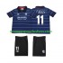 Maillot Manchester United GIGGS 11 2000 Rétro Enfant Tenue Extérieur 1999 Manche Courte