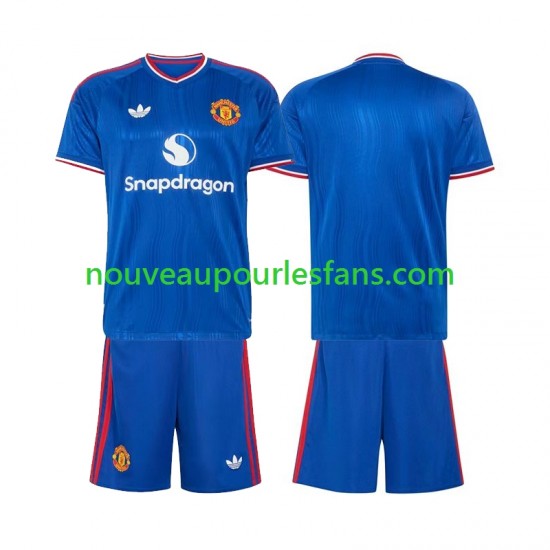 Maillot Manchester United Enfant Tenue Extérieur 2026-2027 Manche Courte