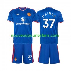 Maillot Manchester United Kobbie Mainoo 37 Enfant Tenue Extérieur 2026-2027 Manche Courte