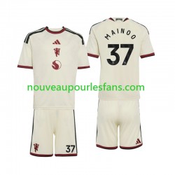 Maillot Manchester United Kobbie Mainoo 37 Enfant Tenue 3ème 2026-2027 Manche Courte