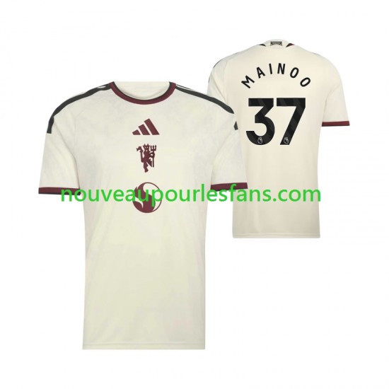 Maillot Manchester United Kobbie Mainoo 37 Homme Tenue 3ème 2026-2027 Manche Courte