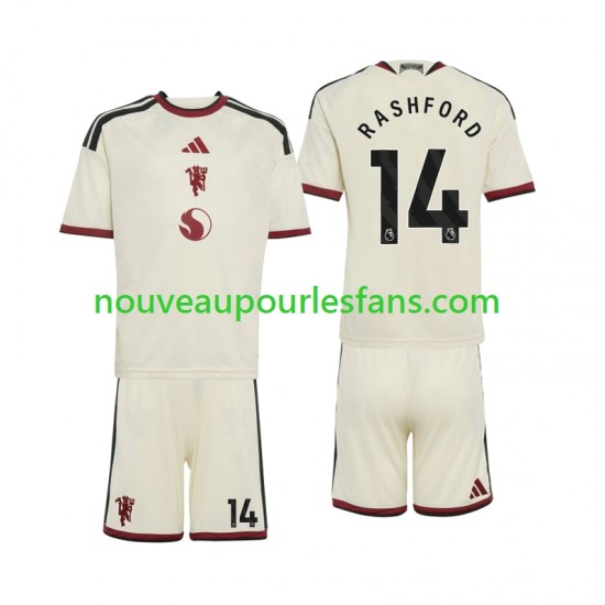 Maillot Manchester United Marcus Rashford 14 Enfant Tenue 3ème 2026-2027 Manche Courte