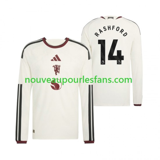 Maillot Manchester United Marcus Rashford 14 Homme Tenue 3ème 2026-2027 Manche Longue