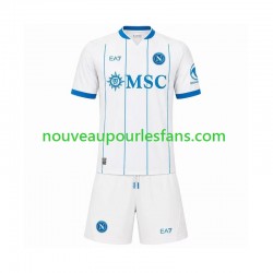 Maillot Naples Enfant Tenue Extérieur 2026-2027 Manche Courte