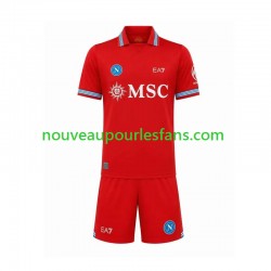 Maillot Naples Enfant Tenue 3ème 2026-2027 Manche Courte