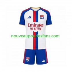 Maillot Olympique Lyonnais Enfant Tenue Extérieur 2026-2027 Manche Courte