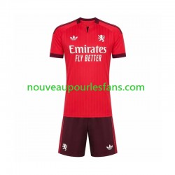 Maillot Olympique Lyonnais Enfant Tenue Domicile 2026-2027 Manche Courte