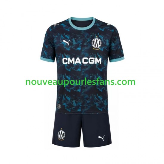Maillot Olympique de Marseille Enfant Tenue Extérieur 2026-2027 Manche Courte