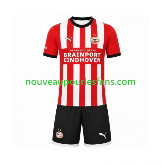 Maillot PSV Eindhoven Enfant Tenue Domicile 2026-2027 Manche Courte