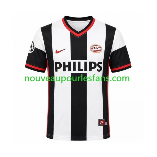 Maillot PSV Eindhoven Rétro Homme Tenue Extérieur 1998 Manche Courte